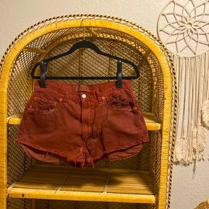 Levi’s Vintage 550 Cutoff Shorts *Dyed